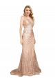 Affordable Sleek Long Mermaid Sparkling Sequin Prom Dress