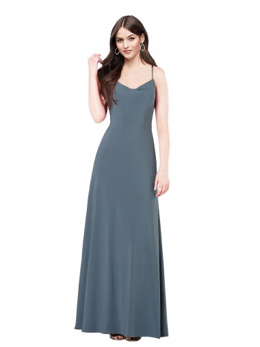 Affordable Classic Spandex Prom Dress with Scoop Neckline
