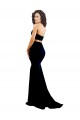 Affordable Two Piece High Neck Crepe Prom Dress