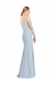 Affordable Sleeveless Seamed Bodice Trumpet Prom Dress
