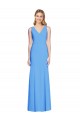Affordable Flattering Trumpet Long Sleeveless Prom Dress with Open Back