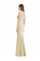Affordable Criss Cross Twist Cutout Back Trumpet Prom Dress