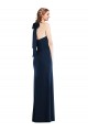 Affordable High Neck Open Back Long Maxi Prom Dress