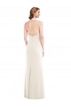 Affordable Halter Tuxedo Maxi Prom Dress with Front Slit
