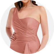 Affordable One Shoulder Prom Dresses